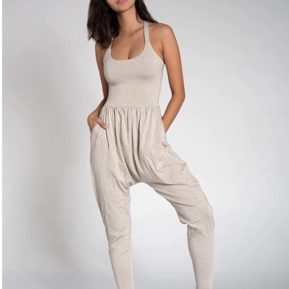 IMBODHI Pants - IMBODHI jumper in oatmeal XL